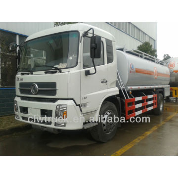 Dongfeng Tianjin 18000litres combustível tanque preços, combustível dispensação caminhões